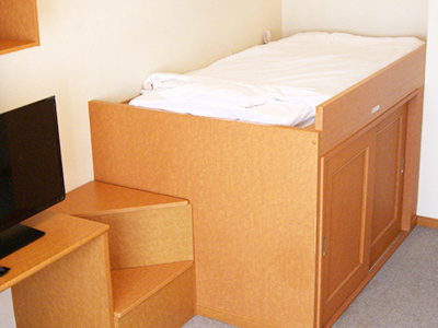 レオパレスのベッド