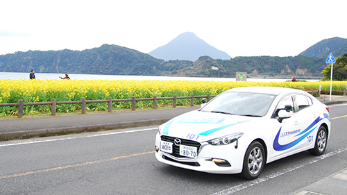指宿中央自動車学校の教習車