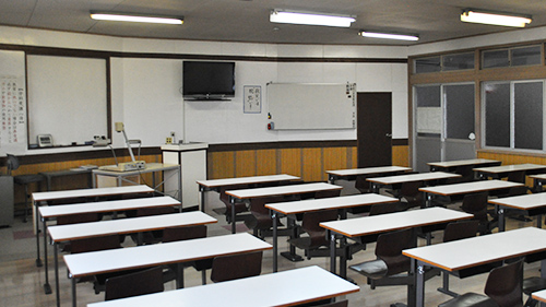 指宿中央自動車学校の教室