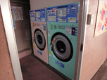 ホテル弁長の洗濯乾燥機