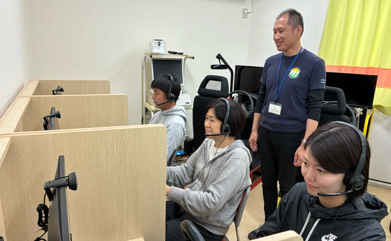 適性診断の様子
