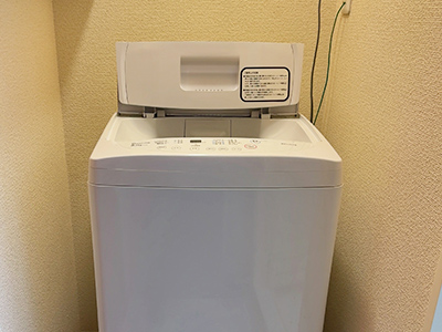 レオパレス宙 洗濯機