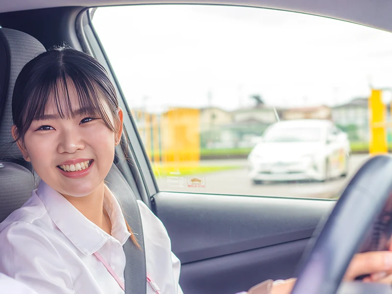 東名自動車学校の教習の様子
