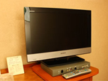 天童セントラルホテルのテレビ